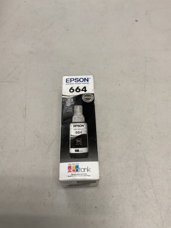 Photo 1 of Epson T664120 EcoTank Black Ink Bottle