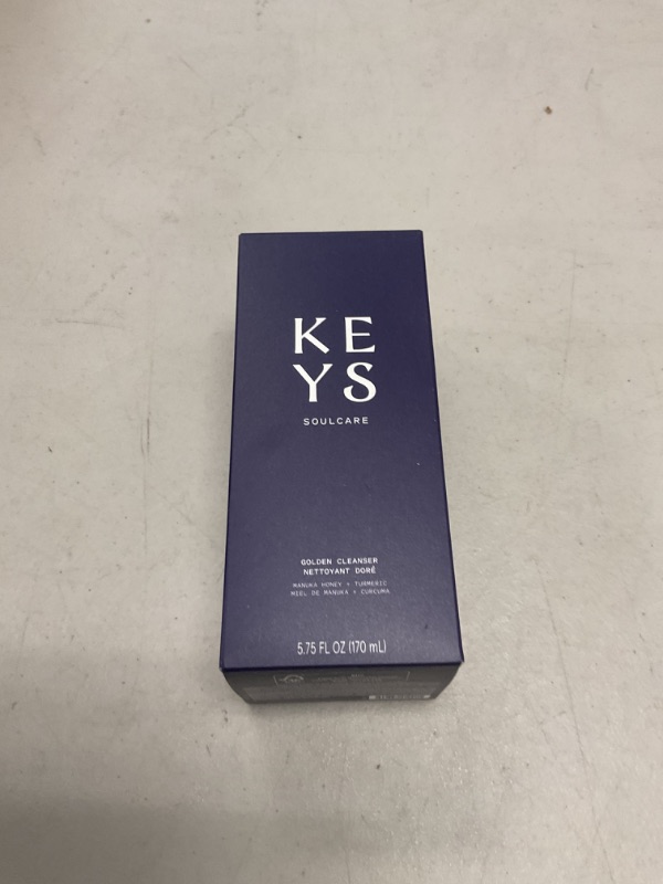 Photo 1 of Keys Soulcare Golden Face Cleanser, Gently Removes Dirt, Makeup & Impurities and Soothes Skin with Manuka Honey, Cruelty-Free, 5.75 Fl Oz