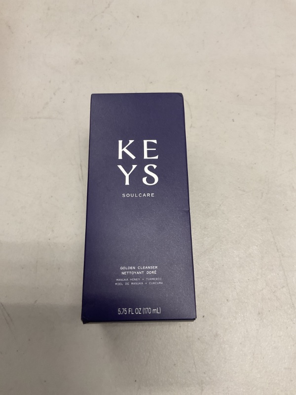 Photo 1 of Keys Soulcare Golden Face Cleanser, Gently Removes Dirt, Makeup & Impurities and Soothes Skin with Manuka Honey, Cruelty-Free, 5.75 Fl Oz
