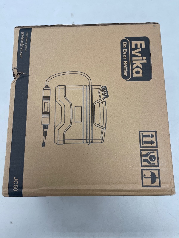 Photo 1 of EVIKA Electric Sprayer 1 Gallon, Battery Powered Sprayer with Retractable Brass Wand and Adjustable Nozzle, Great for Mist Plants, Weed Sprayer, Home Cleaning, 4L Capacity
