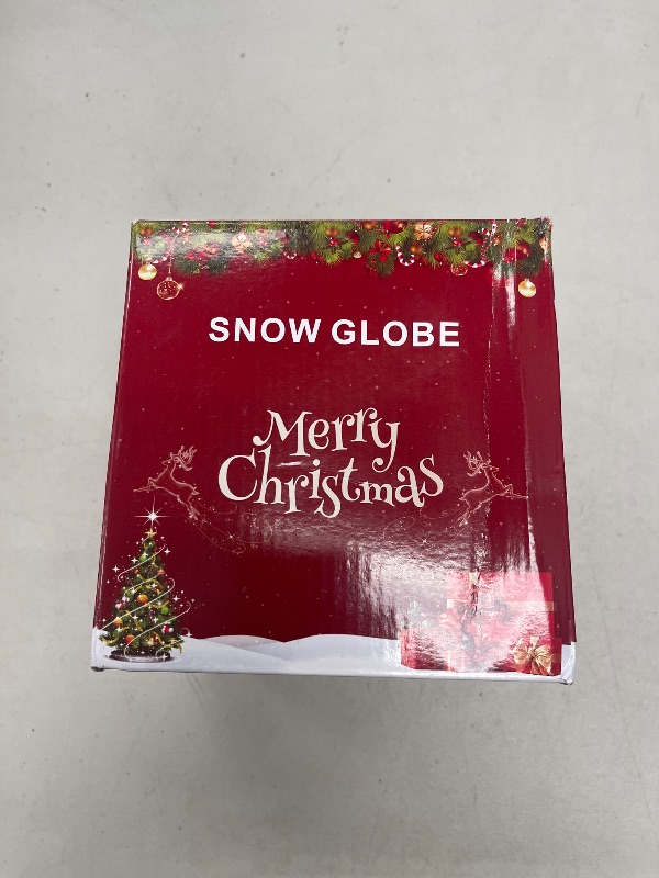 Photo 1 of Cat Snow Globes for Kids, Christmas Snow Globe for Adults, Funny Snowglobes for Home Decor