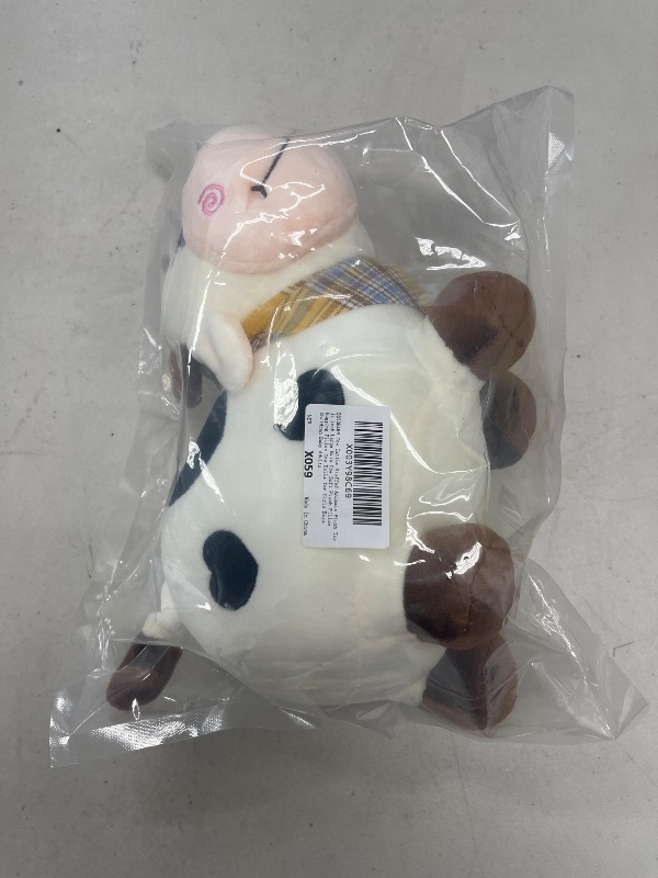 Photo 1 of BSTSELER Cow Cattle Stuffed Animals Plush Toy 12" Large Milk Pillow Soft Cattle Plushies Cow Hug Pillow Stuffed Animals Doll for Baby Kids Children Adult (D:Cattle)