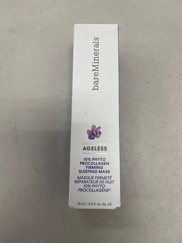 Photo 1 of bareMinerals Ageless 10% Phyto ProCollagen Firming Sleeping Mask