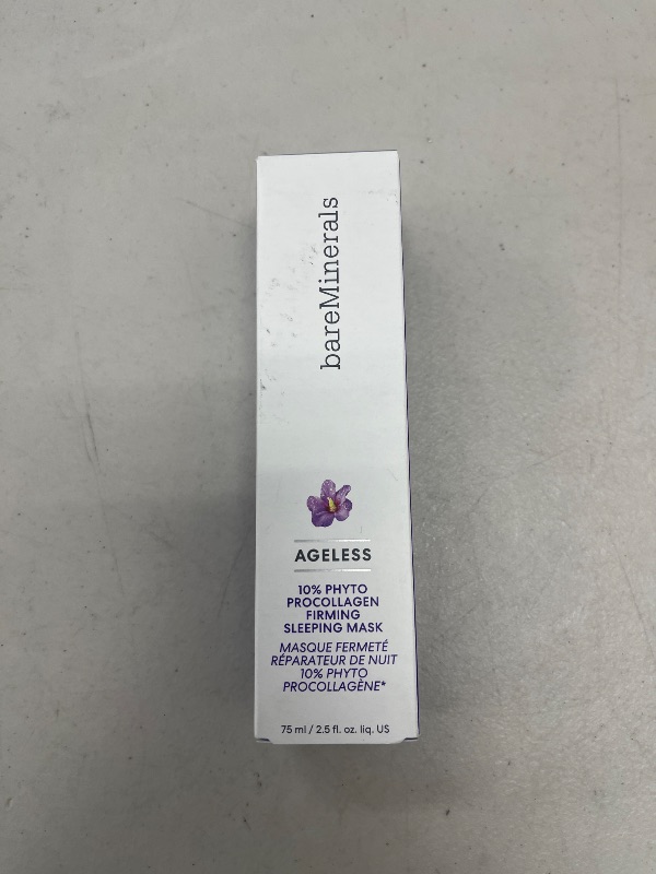Photo 1 of bareMinerals Ageless 10% Phyto ProCollagen Firming Sleeping Mask