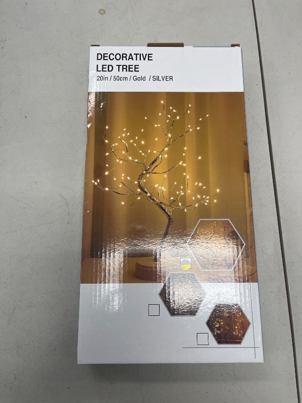 Photo 1 of 108 LED Twinkle Tree Lights, USB/Battery Powered Touch Switch Fairy Lights Twinkling Tree Lamp with Warm Light Color, Gift for Christmas Party Decoration
