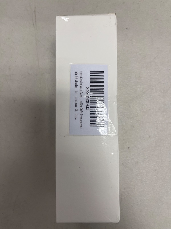 Photo 1 of 4pcs Condom Male Condom Adult Lock Crystal Case Special Design New 2024 Transparent