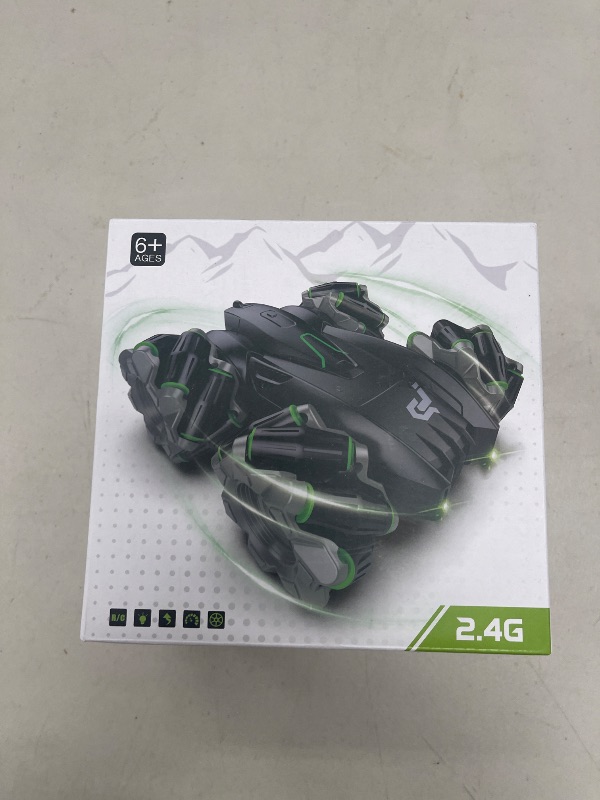 Photo 1 of Remote Control Car,RC Cars with Headlights and Music,Double Sided 360 Flips Rotating RC Stunt Car,2.4Ghz All Terrain Toys for Ages 4-7 8-12 Kids Toy for Boys Girls Birthday Gift