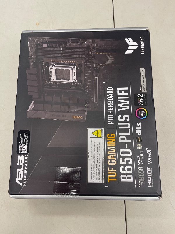 Photo 1 of ASUS TUF GAMING B650-PLUS WIFI AMD B650 AM5 Ryzen™ Desktop 9000 8000 and 7000 ATX motherboard