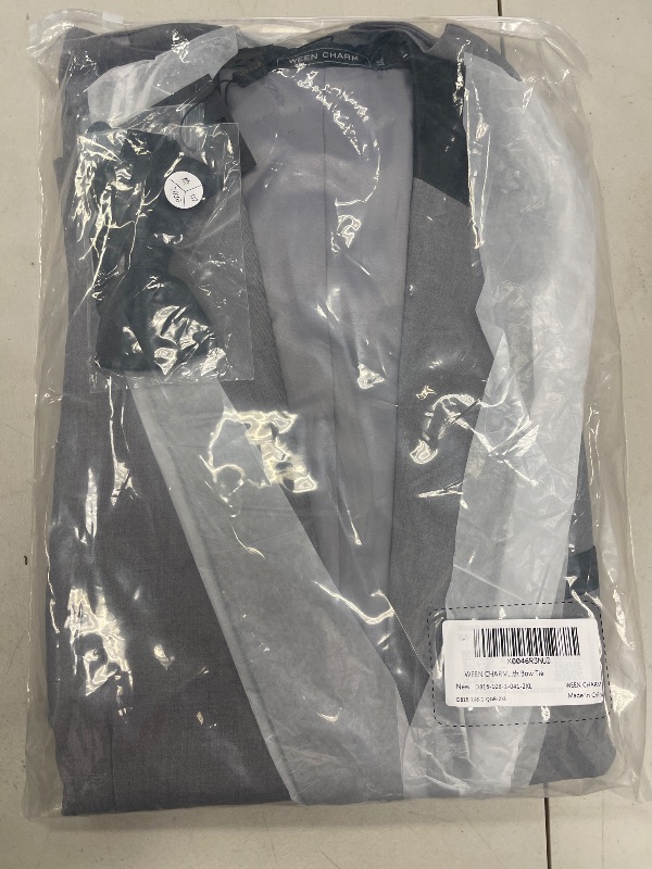 Photo 1 of WEEN CHARM Men's Lightweight Suit Jacket Slim Fit Blazer for Spring Summer Single Button Wedding Office Sport Coat SIZE 2XL