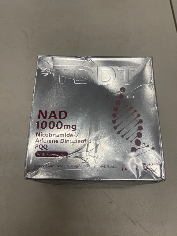 Photo 1 of NAD 1000mg Liquid – Berry Flavor Drink Mix with Nicotinamide Riboside, Resveratrol & PQQ (30 Packets)