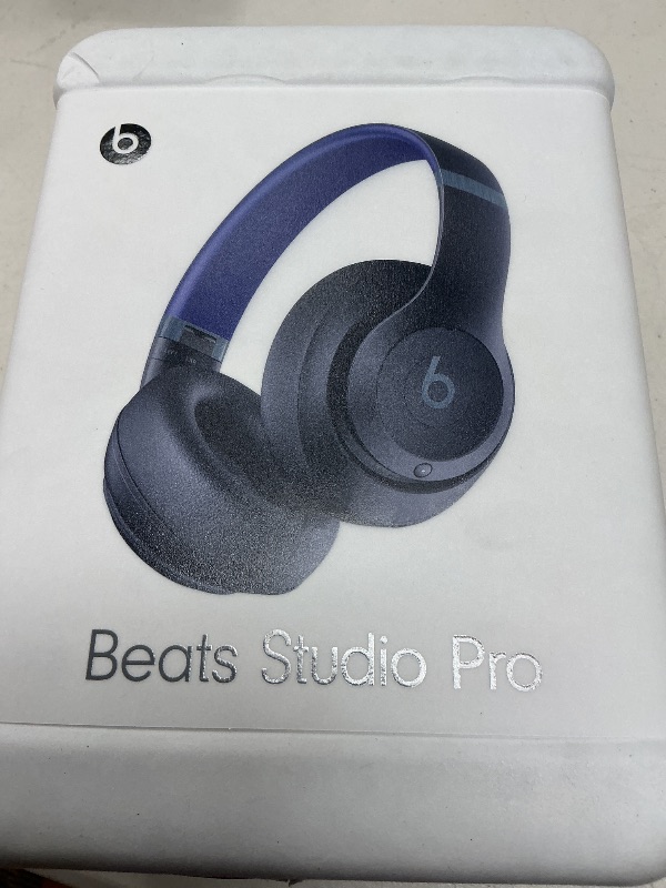 Photo 1 of Beats Studio Pro - Wireless Bluetooth Noise Cancelling Headphones - Personalized Spatial Audio, USB-C Lossless Audio, Apple & Android Compatibility, Up to 40 Hours Battery Life - Navy
