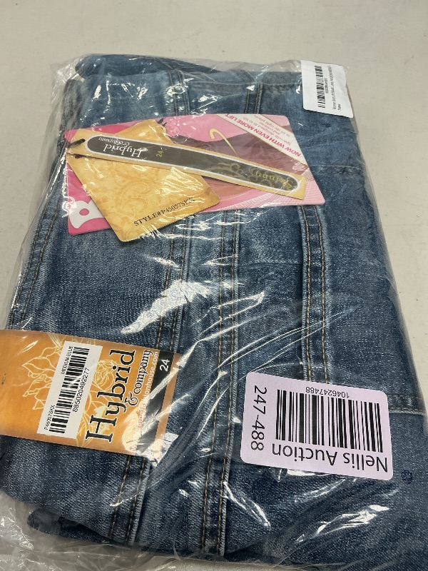 Photo 1 of & Company Women Fashion Destructed Skinny Jeans High Waist Stretch Denim Pants P45057SKX MEDBLU 24