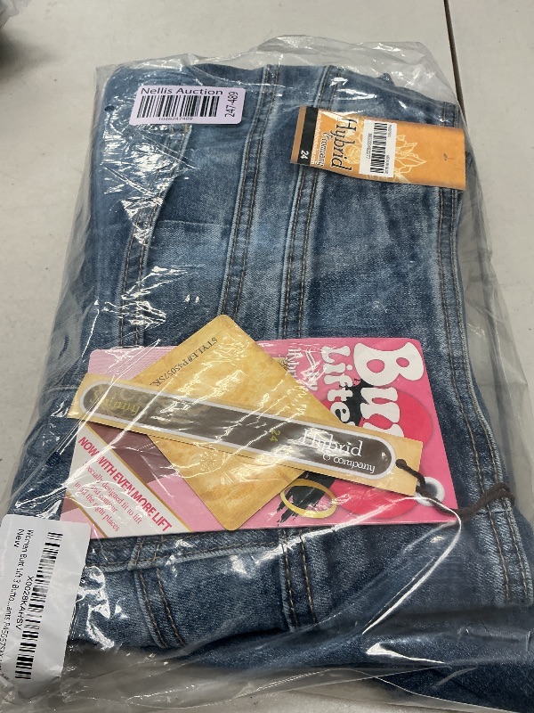 Photo 1 of & Company Women Fashion Destructed Skinny Jeans High Waist Stretch Denim Pants P45057SKX MEDBLU 24