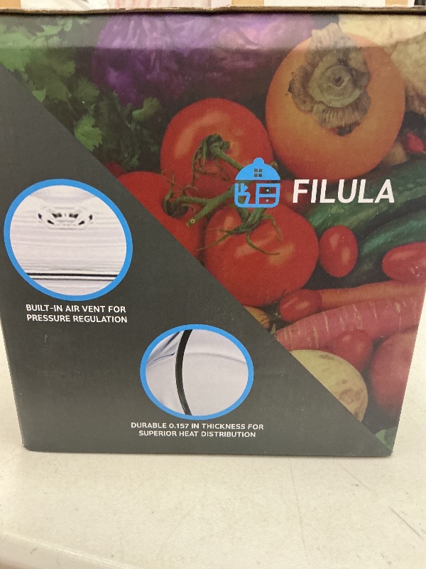 Photo 1 of FILULA Glass Saucepan with Cover - 1.9L/64oz - Heat-Resistant Glass Pot for Stove Top, Clear Pots for Cooking Pasta Noodle, Soup, Milk, Baby Food - Glass Saucepan, Simmer Pot - Includes Bowl