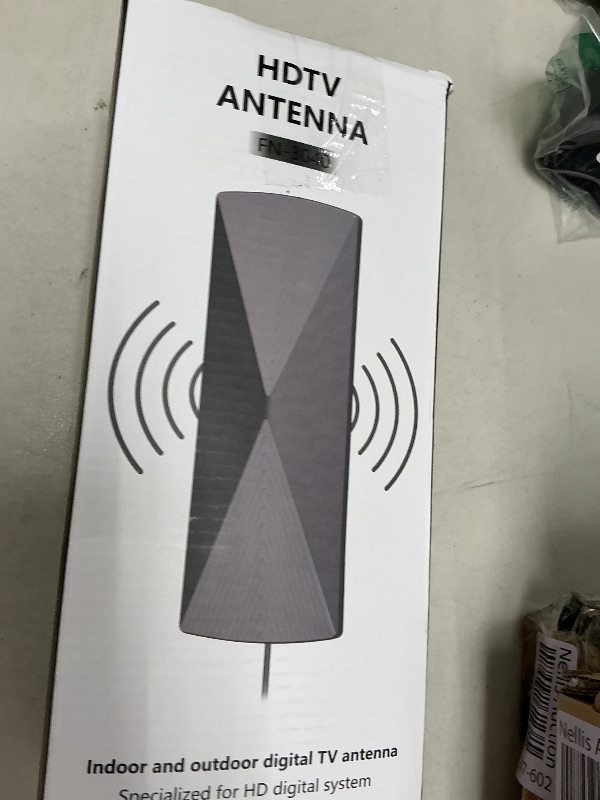 Photo 1 of 2025 TV Antenna,1200+ Miles Long Range TV Antenna, HD Digital TV Antenna Indoor with Signal Booster, Antenna for Smart TV and All Older TV's-Supports 4K 1080p -33ft Long Cables