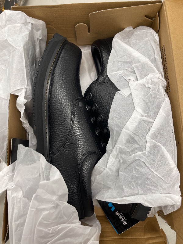 Photo 1 of Dr. Scholl's Shoes Men's Harrington II Work Shoe, Black, 9.5 W US
