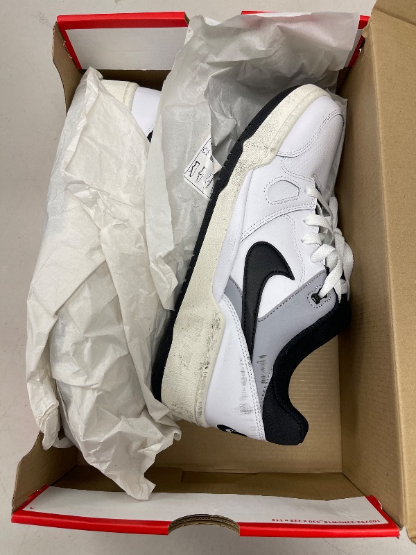 Photo 1 of NIKE Full Force Low Mens FB1362-101 (White/Black-Pewter-SAIL), Size 8.5
