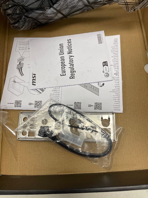 Photo 1 of MSI PRO B760-P WiFi DDR4 ProSeries Motherboard (Supports 12th/13th/14th Gen Intel Processors, LGA 1700, DDR4, PCIe 4.0, M.2, 2.5Gbps LAN, USB 3.2 Gen2, HDMI/DP, Wi-Fi 6E, Bluetooth 5.3, ATX)