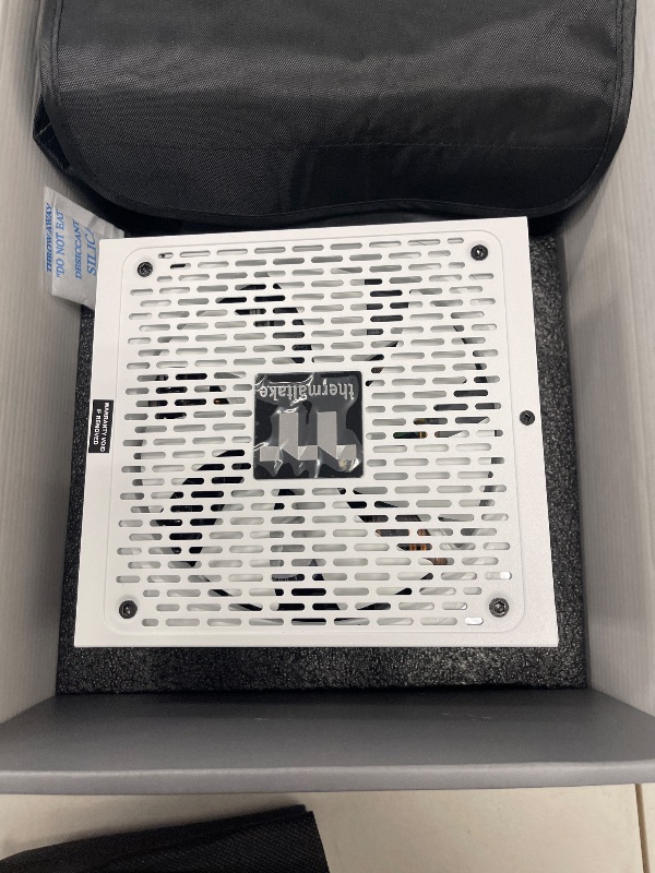 Photo 1 of Thermaltake Toughpower GF3 Snow Edition 1200W 80+ Gold Full Modular SLI/Crossfire Ready ATX 3.0 Power Supply PCIe Gen.5 600W 12VHPWR Connector Included PS-TPD-1200FNFAGU-N 10 Year Warranty