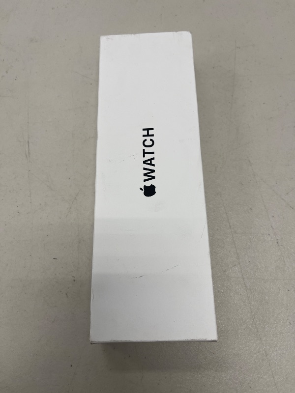 Photo 1 of Apple Watch SE (2nd Gen) [GPS 40mm] Smartwatch with Starlight Aluminum Case with Starlight Sport Band S/M. Fitness and Sleep Trackers, Crash Detection, Heart Rate Monitor, Retina Display