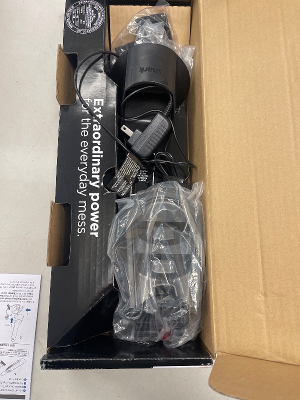 Photo 1 of Shark WV201 WANDVAC Handheld Vacuum, Lightweight at 1.4 Pounds with Powerful Suction, Charging Dock, Single Touch Empty and Detachable Dust Cup,Graphite, Slate