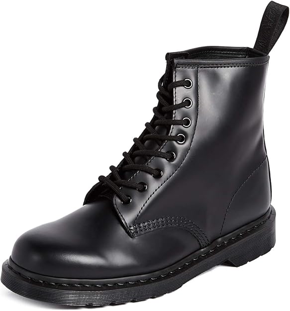 Photo 1 of Dr. Martens Women's 1460 Mono Smooth Leather SIZE 10 MENS SIZE 11 WOMENS