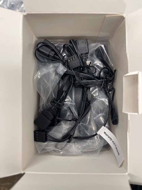 Photo 1 of CF120 Plus 3Pack 120mm ARGB Case Fans with Controller,RGB Aura SYNC |1800RPM |52.5CFM, Quiet Under 28.8dB(A),for ATX/MATX PC Case Fan