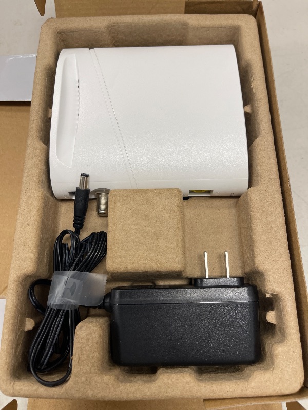 Photo 1 of ARRIS (S34) - Cable Modem - Fast DOCSIS 3.1 Multi-Gigabit Cable Modem, for Comcast Xfinity, Cox, Spectrum & More, 2.5 Gbps Max Internet Speeds, 2 Year Warranty - (No Built-in WiFi)