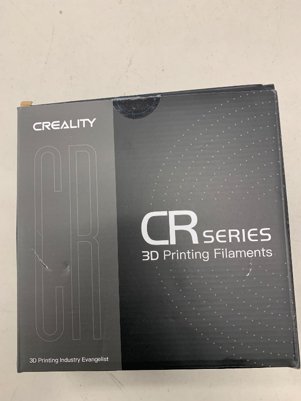 Photo 1 of Official Creality PETG 3D Printer Filament 1.75mm 1KG (2.2lbs), High Precision, Strong Toughness, Odorless, Better Flow, Moistureproof 3D Printing CR PETG Filament, Black