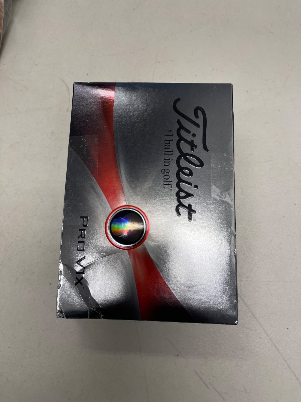 Photo 1 of Titleist Pro V1x Golf Balls (One Dozen)