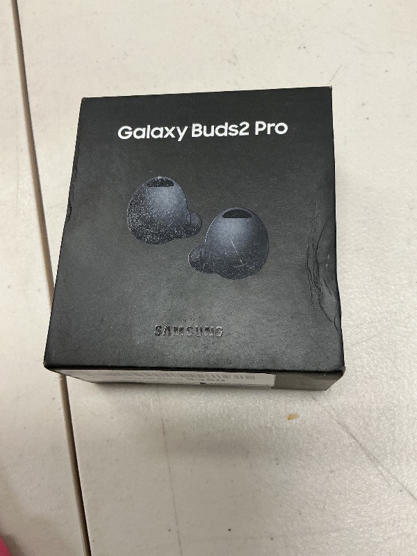 Photo 1 of SAMSUNG Galaxy Buds2 Pro True Wireless Bluetooth Earbuds, Graphite, Hi-Fi Sound, 360 Audio, Active Noise Cancelling, Comfort Fit, HD Voice, IPX7 Water Resistant [US Version, 1Yr Manufacturer Warranty]