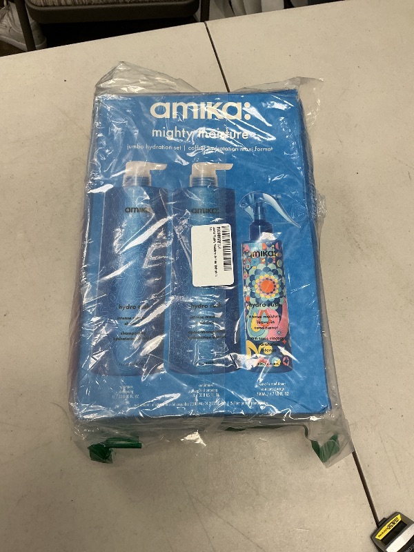 Photo 1 of amika Mighty Moisture Jumbo Hydration Set
