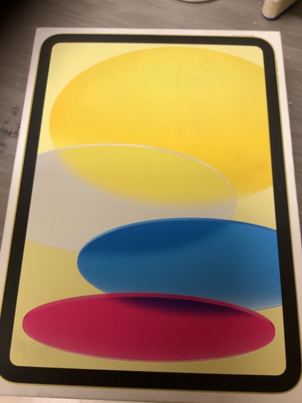 Photo 1 of Apple iPad 11-inch: A16 chip, 11-inch Model, Liquid Retina Display, 128GB, Wi-Fi 6, 12MP Front/12MP Back Camera, Touch ID, All-Day Battery Life — Yellow