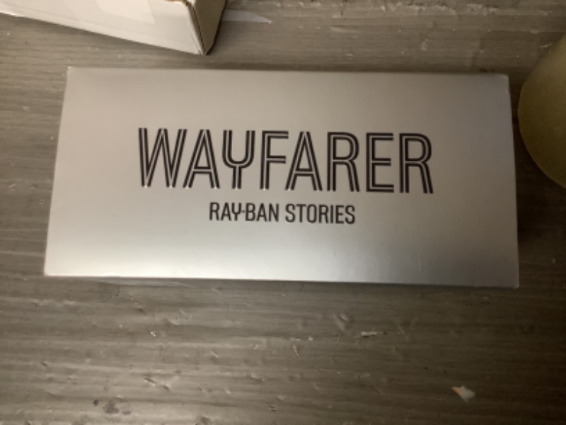 Photo 1 of Ray-Ban Stories | Wayfarer Square Smart Glasses, Shiny Olive/Transitions G-15 Green, 50 mm