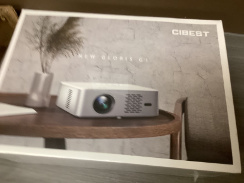 Photo 1 of 4K Support Android TV 10.0 Projector 5G WiFi Bluetooth Native 1080P, CIBEST Full-Sealed Optical Engine Home Movie FHD Projector with Netflix/Prime Video Built-in, 8000+ Apps, Autofocus, Stereo Sound
