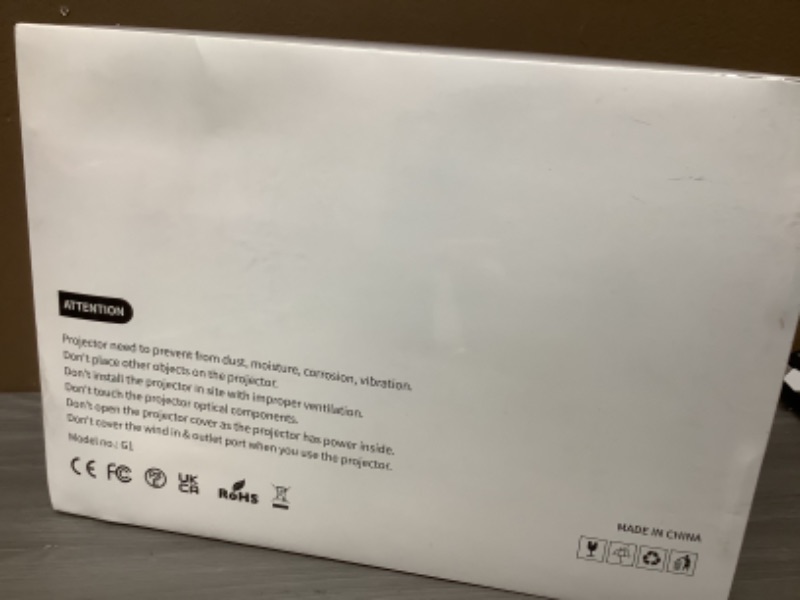 Photo 1 of 4K Support Android TV 10.0 Projector 5G WiFi Bluetooth Native 1080P, CIBEST Full-Sealed Optical Engine Home Movie FHD Projector with Netflix/Prime Video Built-in, 8000+ Apps, Autofocus, Stereo Sound