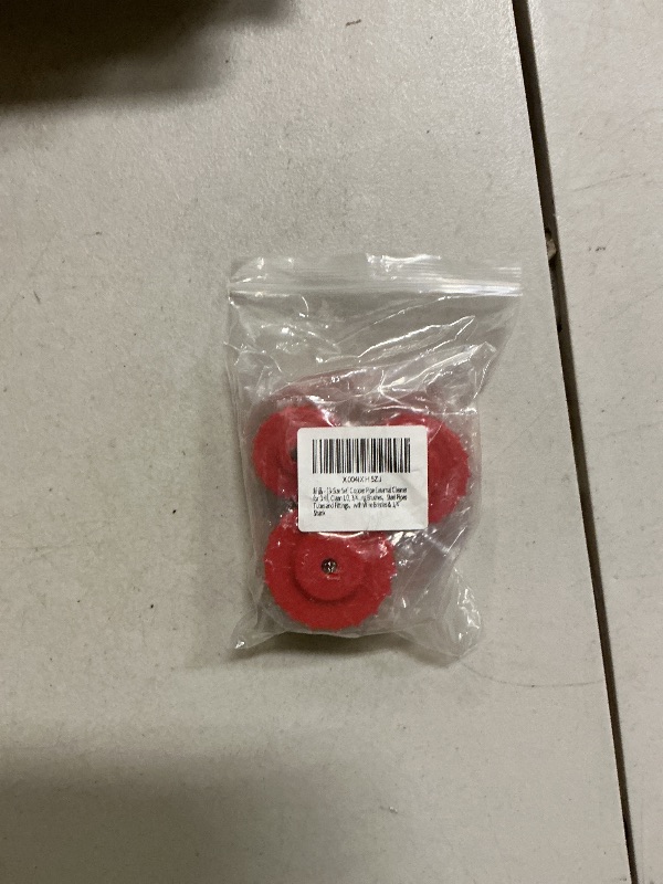 Photo 1 of [3-Size Set] Pipe Interface Polishing Brush, Electric Grinder Brush?Clean 1/2, 3/4, 1-in Copper Pipes & Tubes for Soldering, Bolt Rust Removal Brush?Auto & motor Battery Brush?with 1/4”Shank (1)