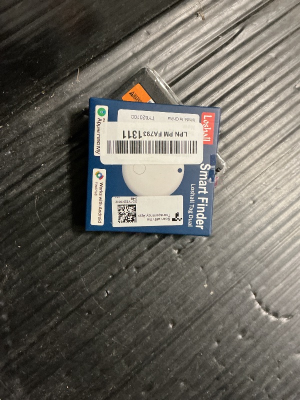 Photo 1 of 2025 Air Tracker Tags-4 Pack Item Locator for Android & iOS Bluetooth Tracker,Key Finders,Smart Tags Work with Apple Find My & Google's Find Hub for Luggage,etc. (Black, for Android & iOS)