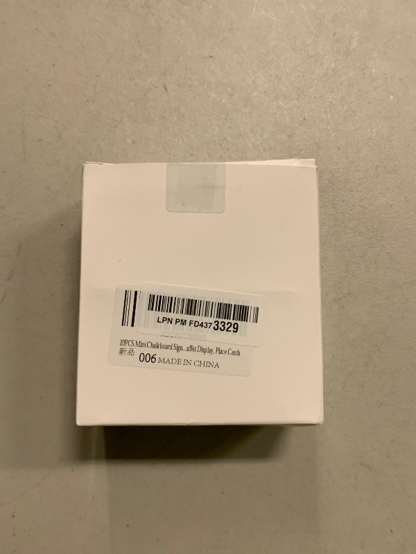 Photo 1 of 20PCS Mini Chalkboard Signs for Food, Reusable and Reserved Table Signs, Food Labels for Party Buffet, Easy to Write and Wipe Out, Catering Supplies Buffet Display, Place Cards