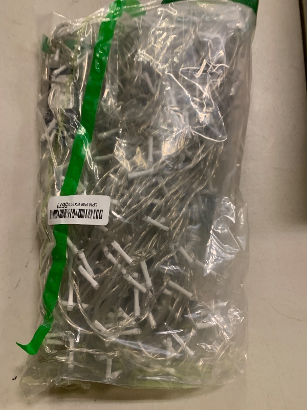 Photo 1 of 200 FT 500 LED Christmas Lights Outdoor Decorations Super Long Fairy Lights Waterproof 8 Modes Timer Clear Wire String Lights for Outside House Tree Patio Yard Wedding Party Holiday-Cool White