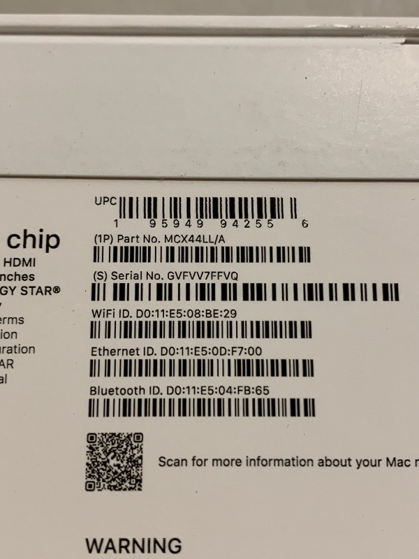 Photo 1 of Apple 2024 Mac mini Desktop Computer with M4 Pro chip with 12?core CPU and 16?core GPU: Built for Apple Intelligence, 24GB Unified Memory, 512GB SSD Storage, Gigabit Ethernet. Works with iPhone/iPad