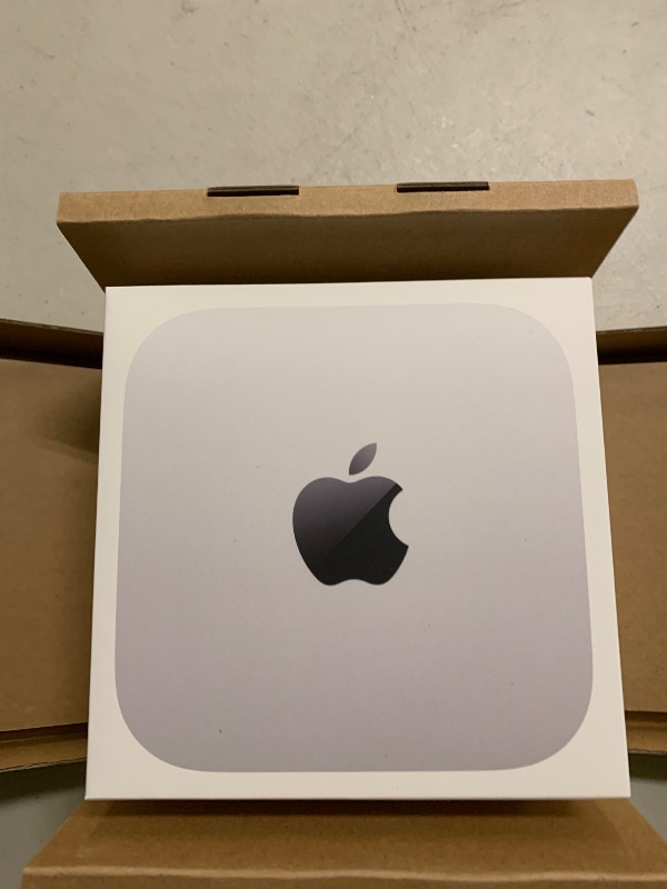 Photo 1 of Apple 2024 Mac mini Desktop Computer with M4 chip with 10?core CPU and 10?core GPU: Built for Apple Intelligence, 16GB Unified Memory, 256GB SSD Storage, Gigabit Ethernet. Works with iPhone/iPad