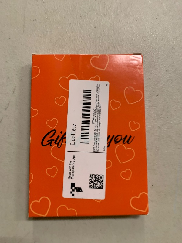 Photo 1 of 2025 Graduation Gifts for Him Class Of 2025 College Graduation Decoration, Inspirational Positive Congratulations Graduation Quote Behind You All Your Memories Card Wood-Like Acrylic Plaque Desk Decor