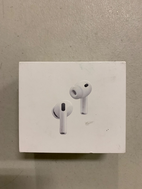 Photo 1 of Apple AirPods Pro 3 Wireless Earbuds, Active Noise Cancellation, Live Translation, Heart Rate Sensing, Hearing Aid Feature, Bluetooth Headphones, Spatial Audio, High-Fidelity Sound, USB-C Charging