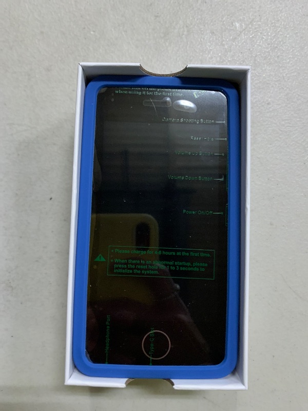 Photo 1 of 3.97" Touchscreen Kids Toys Smart Phone, Kids Phone with Games & Dual Camera, Toddler Toys Phone, Boys and Girls Learning Toy Phone for 3-9 Years Old (Blue)