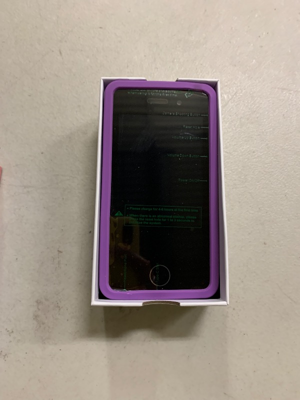 Photo 1 of 3.97" Touchscreen Kids Toys Smart Phone, Kids Phone with Games & Dual Camera, Toddler Toys Phone, Boys and Girls Learning Toy Phone for 3-9 Years Old (Purple)