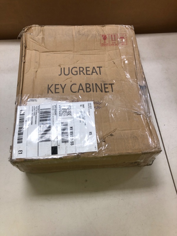 Photo 1 of JUGREAT 80 Keys Cabinet with Sensor Light,Electronic Key Safe,Pin Code Keyless Storage Box for Keys,Secure Wall Mount Safe with 80 Key Tags