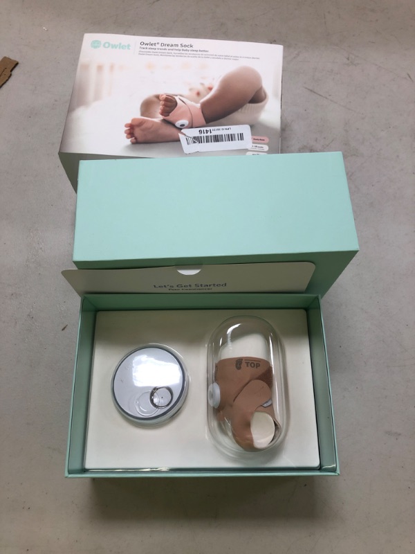 Photo 1 of Owlet Dream Sock® - FDA-Cleared Smart Baby Monitor - Track Live Pulse (Heart) Rate, Oxygen in Infants - Receive Notifications