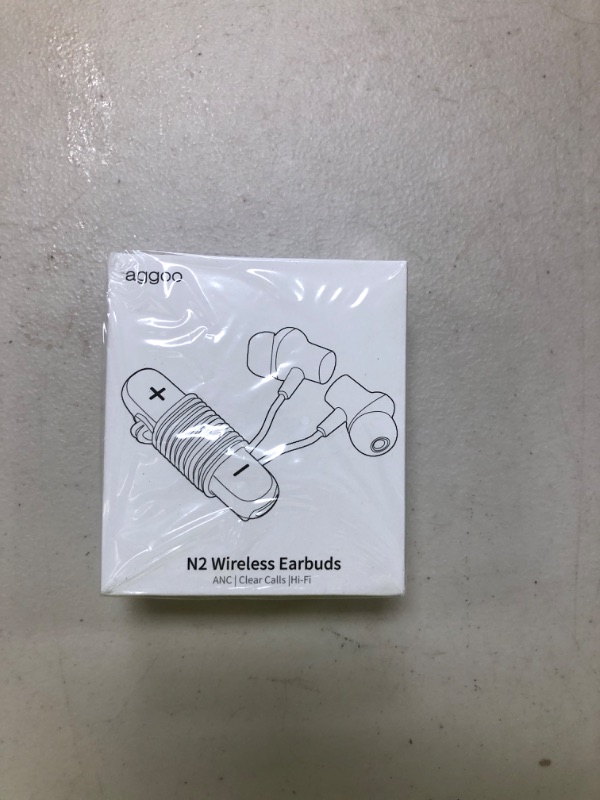 Photo 1 of Active Noise Cancelling Earbuds, Neckband Bluetooth Headphones, Wireless Bluetooth 5.4 Earbuds with 4 AI ENC Mics, Deep Bass Strong Beat Ear Buds, 18H Playtime, IPX7 Waterproof, Magnetic Earphones