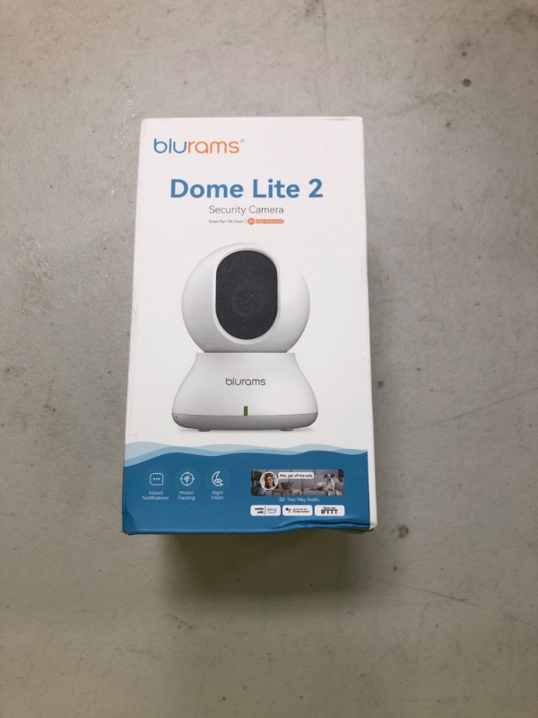 Photo 1 of blurams Indoor Camera 2K, Cameras for Home Security 5G&2.4GHz, 360° Pet Camera w/Motion Tracking, Phone App, 2-Way Audio, IR Night Vision, Siren, Works with Alexa & Google Assistant